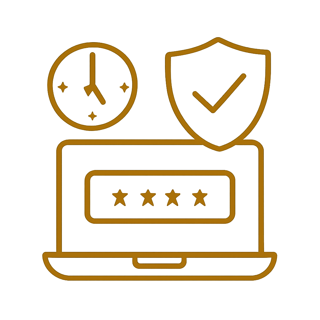 Illustration summarizing security tips for 6 Club account protection.