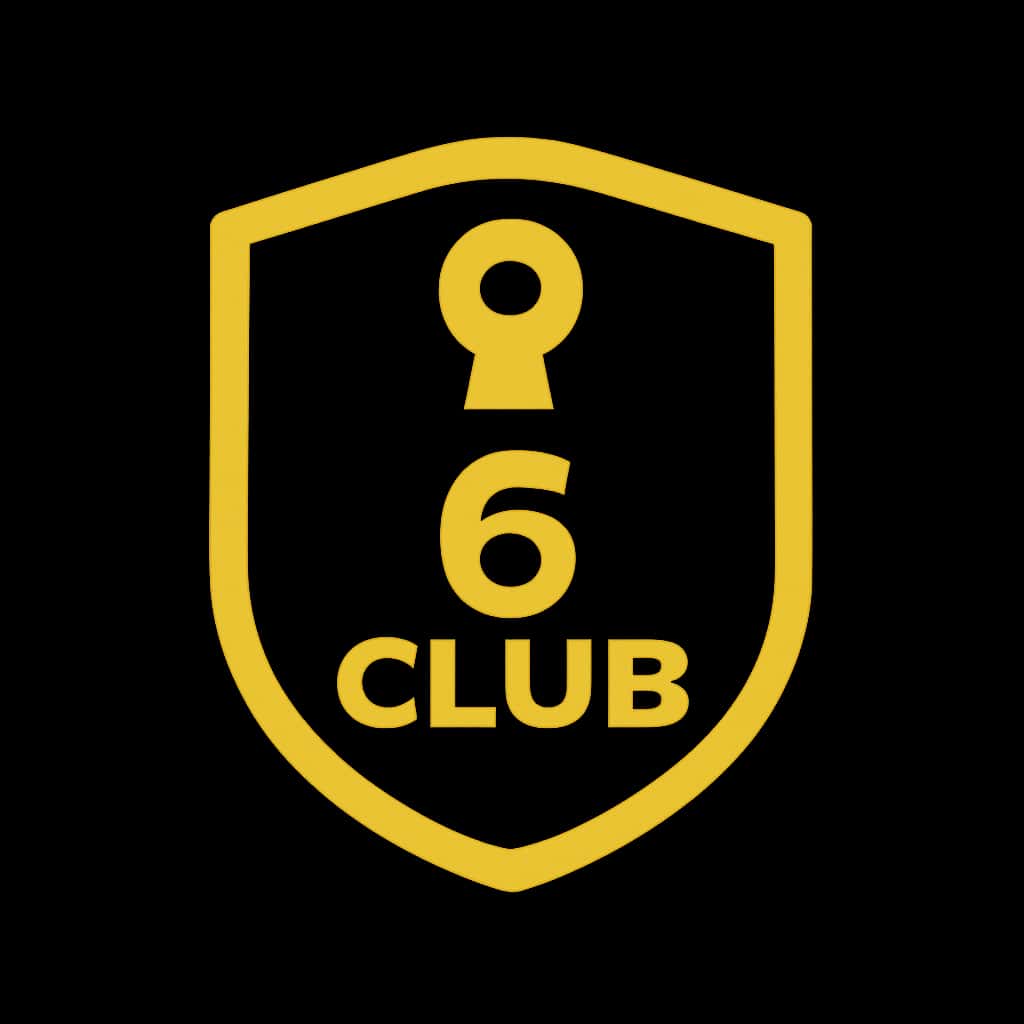 Icon representing secure access to 6 Club