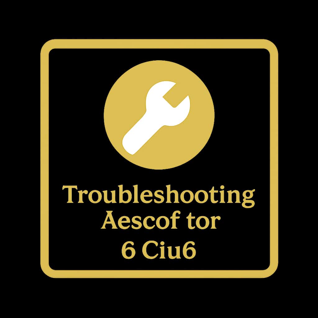 An icon representing the troubleshooting guide for 6 Club access.